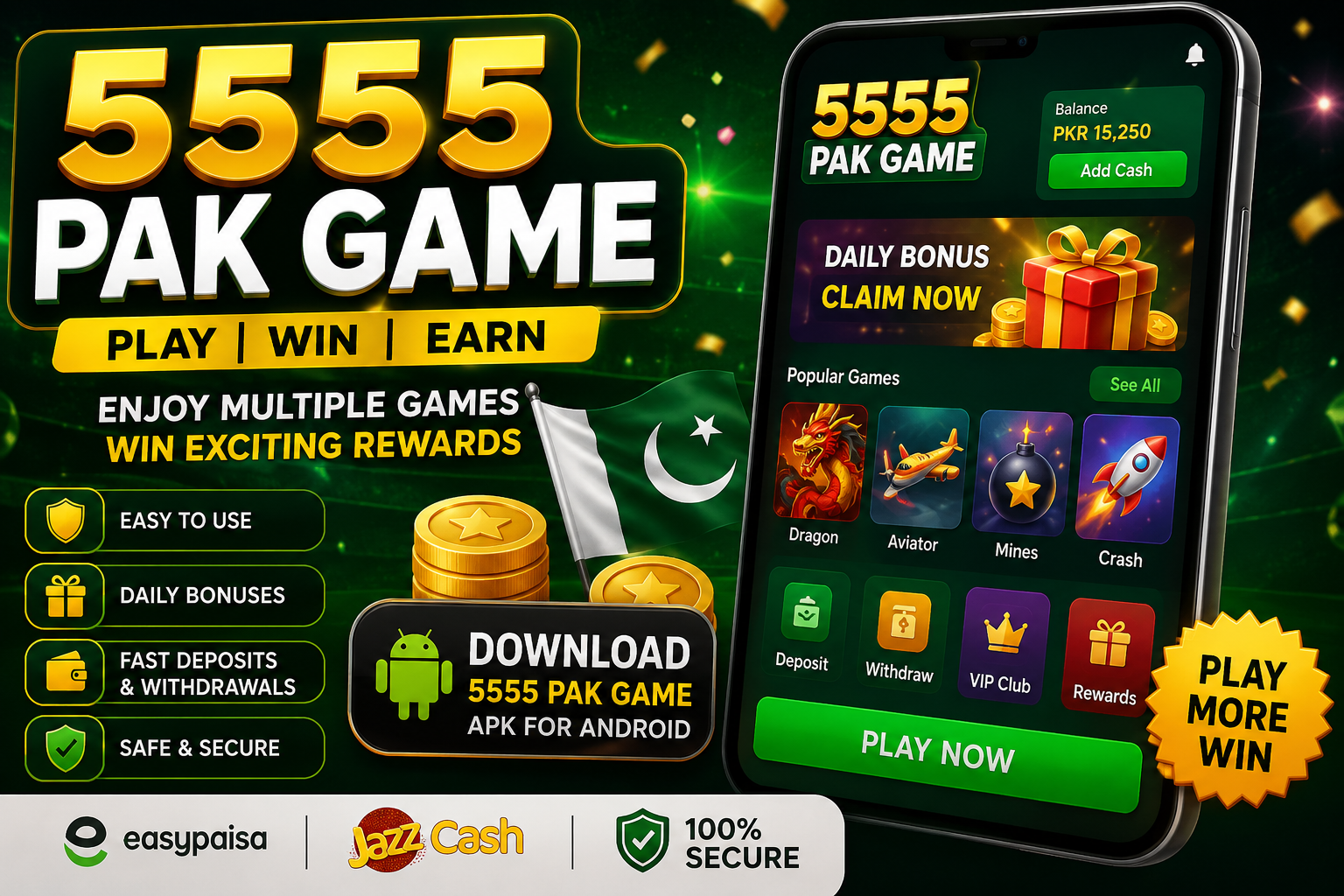 5555 PAK Game APK